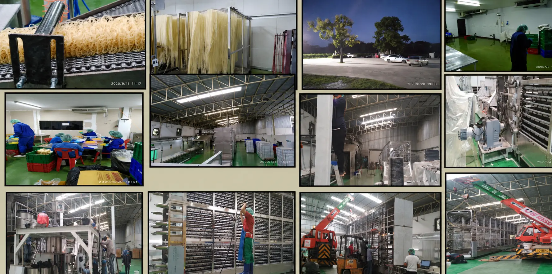 Food-production line development